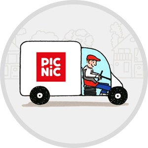 maaltijden & boodschappen Picnic: De online supermarkt gratis aan huis