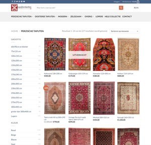 Klussen huis & tuin Online shop Perzische tapijten