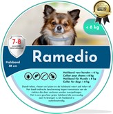 Ramedio dé diervriendelijke anti vlooien en tekenband voor een kleine hond | 8 maanden bescherming | vlooienband