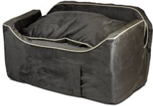 Snoozer Lookout - Autostoel - Autozitje voor honden - Large 76 cm - Dark Chocolate - met lade