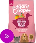 Edgard & Cooper Verse Scharreleend & kip Brok - Voor puppy’s - Hondenvoer - 6 x 700g