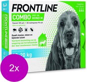 Frontline Combo Spot On 2 Medium Hond Medium - Anti vlooien en tekenmiddel - 2 x 3 pip