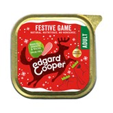 Edgard & Cooper Adult Dog Kerst Kuipje - 1 x 100g