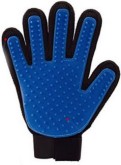 Dierenhaar Handschoen - Vachtverzorgingshandschoen - Handschoen - Kat - Hond - Knaagdieren - Vacht - Blauw