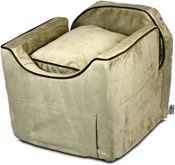 Snoozer Lookout - Autostoel - Autozitje voor honden - Medium 56 cm - Buckskin - met lade
