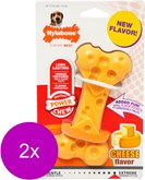 Nylabone Durachew Cheese Bone Geel - Hondenspeelgoed - 2 x Wolf Tot 15kg