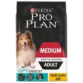 Pro Plan Dog Adult Medium Breed Digestion Kip - Hondenvoer - 14 kg