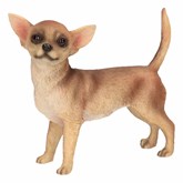 Bruine Chihuahua decoratie beeldje 10 cm