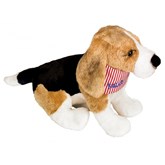 Pluche knuffel Beagle 25 cm