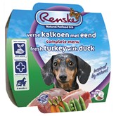 Renske Hond Vers Vlees Maaltijd 100 g - Hondenvoer - Kalkoen&Eend