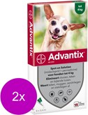 Advantix Spot On 40 0.4 ml - Anti vlooien en tekenmiddel - 2 x 6 pip 1.5-4 Kg