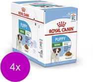 Royal Canin Shn Mini Puppy Pouch - Hondenvoer - 4 x 12x85 g