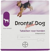 Drontal Dog Tasty Ontwormingsmiddel - Hond - 2 tabletten
