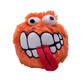 Rogz Fluffy Grinz Ball - Large - Orange