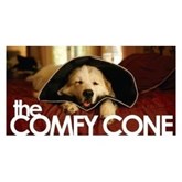 Comfy Cone Zwart voor de hond XL