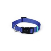 Beeztees Nylon Halsband Uni Blauw 35-50 cm