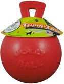 Jolly Ball Tug-n-Toss - Medium (6 inch) 15 cm rood