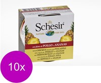 Schesir Adult Hondenvoer - Kip & Ananas - 10 St à 150 gr