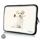 Sleevy 11,6 inch laptophoes macbookhoes klein hondje