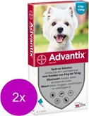 Advantix Spot On 100 1 ml - Anti vlooien en tekenmiddel - 2 x 6 pip 4-10kg