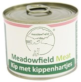 200 gr meadowfield meat blik kip / kippenhart hondenvoer