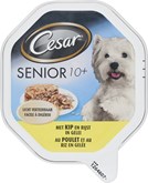 Cesar Senior 10+ - Kip/Rijst - Hondenvoer - 12 x 150 g