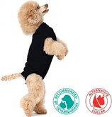 Suitical recovery suit hond zwart m+ 61-72 cm