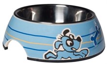 Rogz for dogs bubble bowl blauw