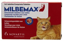 Milbemax Ontworming Grote Kat 2x2tbl