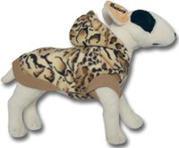 Hondenjasje Fleece Leopard maat XXXL