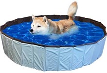 De Huisdiersuper Hondenzwembad - 120 x 30 cm - Blauw