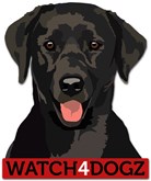 Labrador sticker (set van 2 stickers)