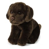 Labrador knuffel 20 cm bruin