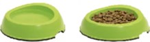 Maelson Biod Bowl 035 set van 2 voer-drinkbak voor honden en katten, groen